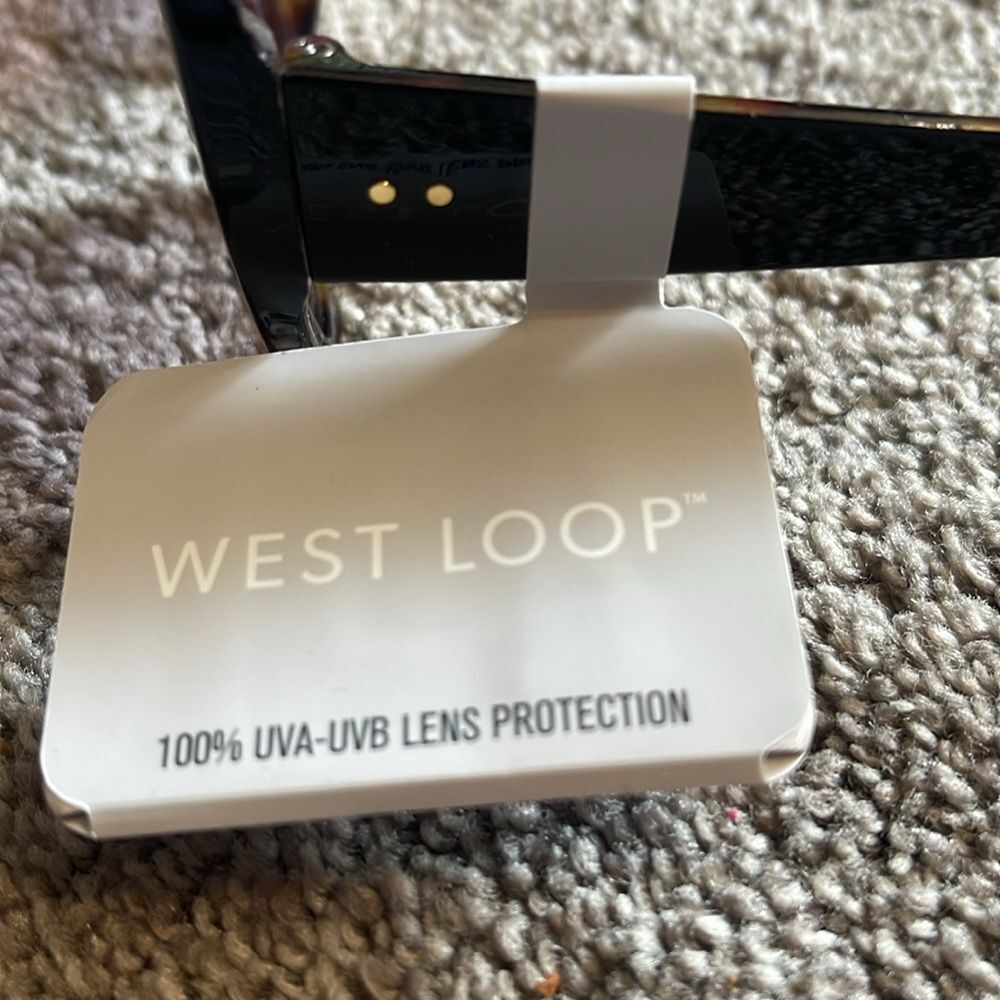NWT Women Sunglasses West Loop NS0822 23 BLK/Trt VL 100% UVA-UVB Lens Pr… - Picture 4 of 5
